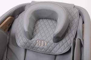 Sillón <span class=keywords><strong>de</strong></span> Masaje Eléctrico Multifuncional Automático Robótico 8D 2024 con Rodillos Fijos <span class=keywords><strong>de</strong></span> Cuero PU, Gravedad Cero y Control <span class=keywords><strong>de</strong></span> Tiempo para Masaje Completo - Product Image 5