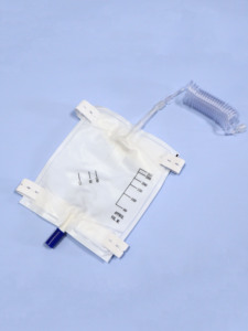 Sac de drainage urinaire jetable en PVC imperméable, biocompatible, stérile, certifié ISO13485, à haut débit, pour collecte d'urine en milieu hospitalier, insufflateur - Product Image 4