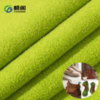 Fournisseur de gros Tissu daim simple face résistant à l'usure et aux rayures de haute qualité pour bagages et sacs