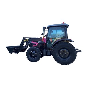 Condução Autônoma YTO Marca diesel Motor 12 + 12 Shuttle Shift 4x4 80hp 90hp 100hp Mini Tratores de Rodas Agrícolas com Cabine AC - Product Image 3