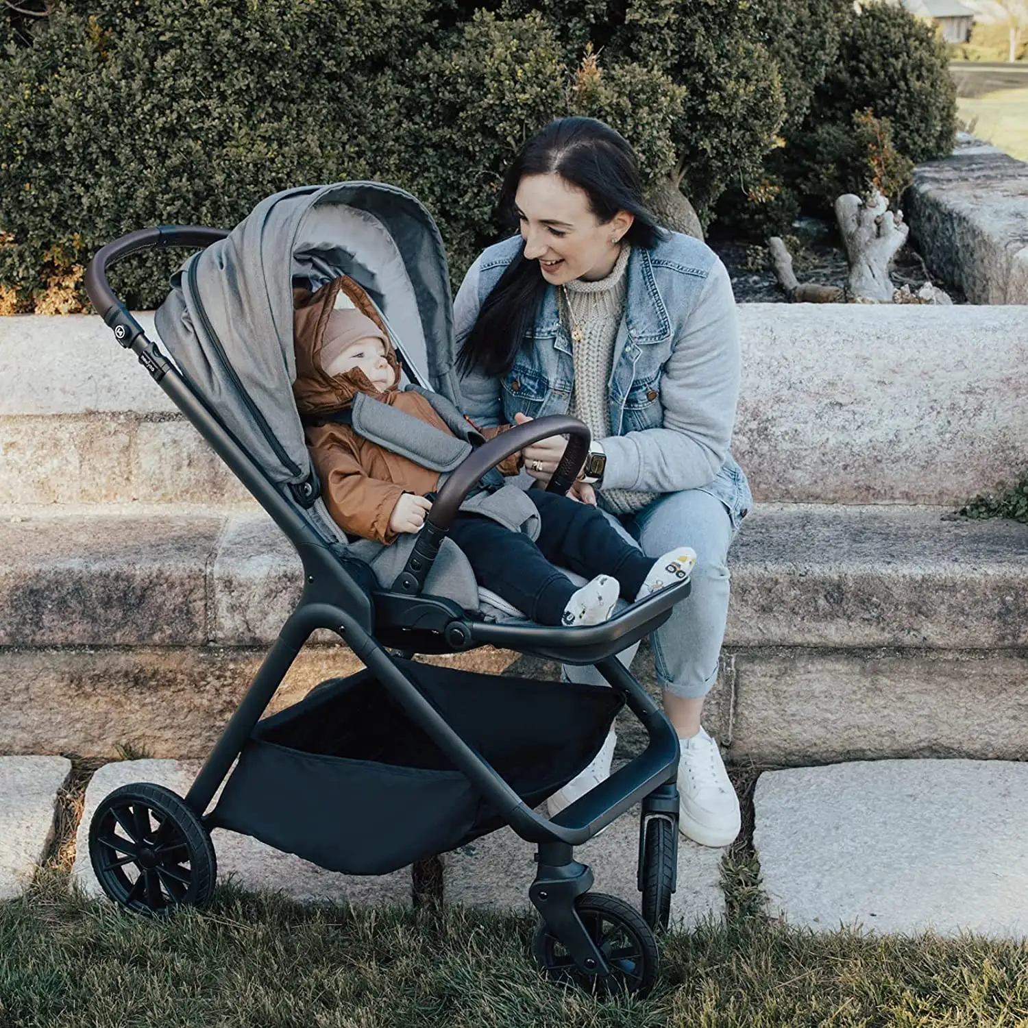 Neu en billig Lightweight Travel System Kinderwagen Set Türkei klappbare Luxus Kinderwagen 4 3 in 1 mit Autos itz für Babys