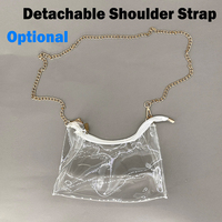 Sac à bandoulière de luxe transparent et coloré pour femme, sac de plage de luxe, sacs de plage pour femme, imperméable, vente en gros