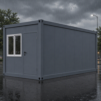 Panneau mural isolé, résistant au froid, imperméable, pour conditions météorologiques extrêmes, 20 pieds, épaissi, couleur personnalisée, structure en acier en kit, pour bureau ou parc industriel