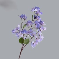 Ranting Bougainvillea Buatan Minimalis Warna Pink 86cm Bunga Palsu untuk Dekorasi Vas Rumah Ruang Tamu Meja Pesta
