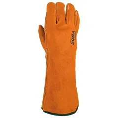 Guanto da saldatura Juba 206BFT 10 XL, arancione - Product Image 3