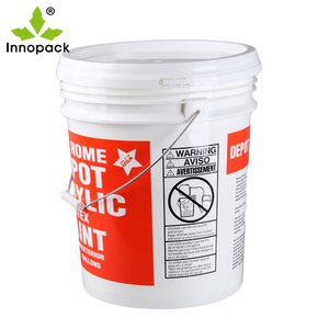 ถังพลาสติกขนาด5แกลลอนพร้อมที่จับถังสีแบบออกแบบได้ตามต้องการ - Product Image 2