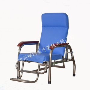 Silla de Acero Inoxidable para Terapia Intravenosa, Plegable, con Pasamanos, para Uso Hospitalario, 1990*640*1800mm - Product Image 5