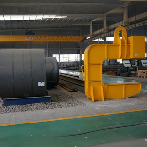 خطاف رفع لفائف آلي على شكل حرف <span class=keywords><strong>C</strong></span> للتعامل الفعال مع الرافعات العلوية والمناولة في ورش العمل لللفائف الأفقية والعمودية - Product Image 3