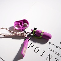 Pendentif avec masque de plongée, bouteille d'oxygène, équipement de plongée, porte-clés en silicone, mini équipement de plongée pour la décoration de sac à dos
