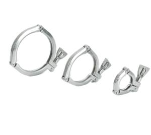 304 RVS verstelbare ISO-LJ drievoudige klem (inch) voor waterleidingprojecten voor commercieel/industrieel gebruik - Product Image 1