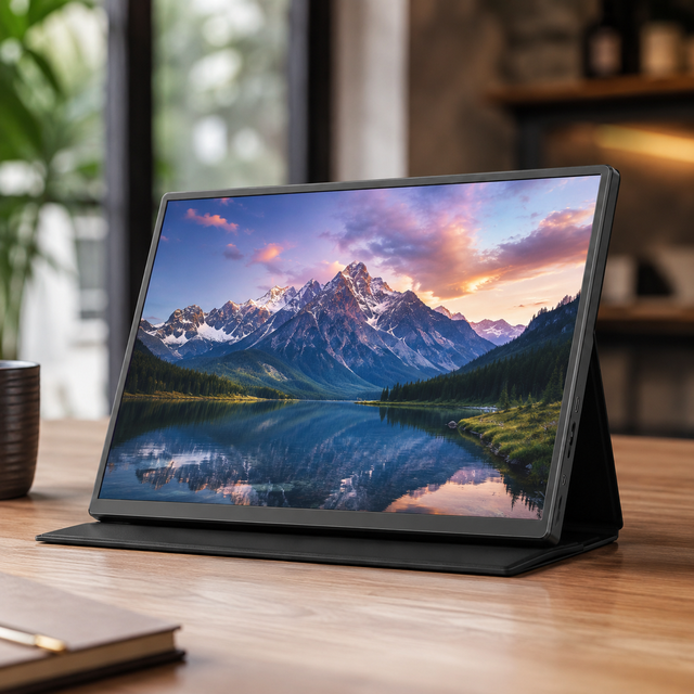 Factory OEM ODM 14 Inch Ultra Slim Lightweight IPS 1920x1200 16:10 USB C Dual Screen Work Travel Productivity Portable Monitor