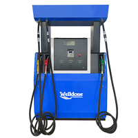 Dispensador de Combustible para Gasolinera Welldone WD, 2 Boquillas, Montaje en Pedestal, 750W, 220V/380V, Hecho en China