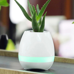 Vườn Thảo Mộc Trong Chậu Cảm Biến Thực Vật Blue Tooth Loa Pot Smart Flower Pot Loa Không Dây - Product Image 3