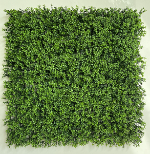 Panel de pared de césped artificial impermeable ecológico de alta calidad de 50x50cm <span class=keywords><strong>para</strong></span> uso en exteriores Planta decorativa verde popular - Product Image 5