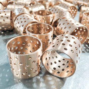 جلبة برونزية FB092 آمنة وسهلة التركيب، مناسبة للأجزاء الدوارة والمتذبذبة، تتحمل الأحمال المتوسطة، تحتوي على فتحات للزيت. - Product Image 3