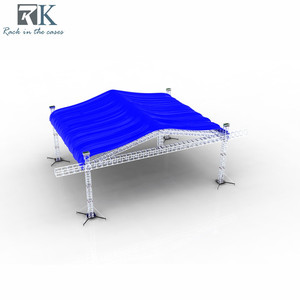 Estructura de Iluminación Exterior de Aleación de Aluminio de Instalación Rápida, Estructura Modular con Techo Curvo - Product Image 1