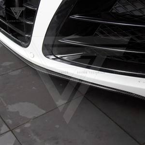 Alta qualità a secco in fibra di carbonio personalizzato stile OEM labbro paraurti anteriore per Audi R8 <span class=keywords><strong>V8</strong></span> V10 <span class=keywords><strong>accessori</strong></span> auto 2008-2015 - Product Image 4