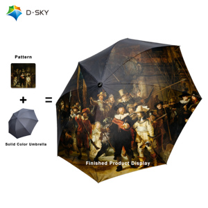 <span class=keywords><strong>Parapluie</strong></span> <span class=keywords><strong>de</strong></span> 21 pouces 8k avec cheval imprimé <span class=keywords><strong>parapluie</strong></span> pliant trois pour logo <span class=keywords><strong>de</strong></span> motif imprimé personnalisé en gros - Product Image 1