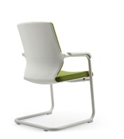 Fauteuil de bureau exécutif moderne de luxe en cuir PU pour bureau à domicile, avec coussin en mousse moulée haute résilience, personnalisable en usine