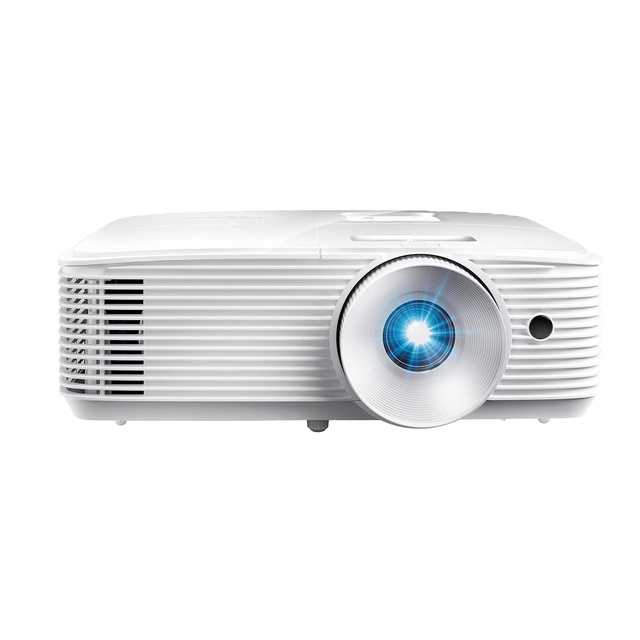 R Optoma W335 Projector WXGA DLP 3800 Lumens 15000 Hours Lamp Life Built-in Speakers