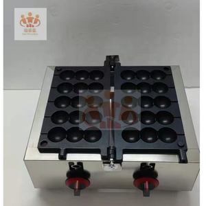 Venta al por mayor de fábrica, máquina eléctrica para hacer piruletas de gofres, <span class=keywords><strong>pincho</strong></span> de <span class=keywords><strong>huevo</strong></span> de <span class=keywords><strong>codorniz</strong></span>, mini <span class=keywords><strong>pincho</strong></span> de bola de gofres, 3 pinchos de gofres - Product Image 3