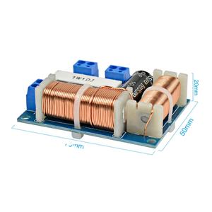 Altavoz 2 vías Audio frecuencia divisor agudos graves 2 unidades filtros cruzados 80W estantería <span class=keywords><strong>HIFI</strong></span> altavoz divisor - Product Image 3