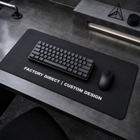 Tapis de souris Ideskmat Dropship ultra-lisse traité thermiquement 100x50cm personnalisé pour les joueurs d'e-sport