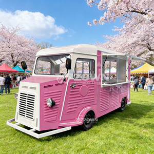 Mobile <b>Ice</b> Cream Food Cart <b>Small</b> Fast Food Trailer Snack <b>Machines</b> Food Truck for Sale Fast Food Business - Product Image 5