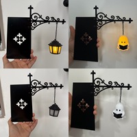 Nouvelle Lampe de Bibliothèque LED Blanc Chaud en Fer Forgé, à Clipser, pour Lecture, Style Dark Academia, Décoration Maison et Bibliothèque
