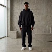 Lianao 2026 – Ensemble Essentiel Sweat à Capuche et Pantalon de Survêtement à Revers en Coton Unisexe avec Logo ESS – Prix de Gros SS22