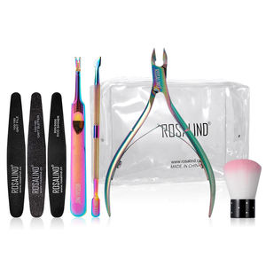 <span class=keywords><strong>Rosalind</strong></span> Kit de Herramientas de <span class=keywords><strong>Manicura</strong></span> de Uñas de Gel, Set de 8 Piezas, Removedor de Cutículas, Cepillo para Lima de Uñas, Venta Al por Mayor - Product Image 1