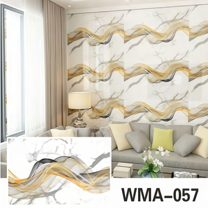 3 डी वॉलपेपर घर सजावट सुंदर दीवार स्टिकर लिविंग रूम लक्जरी के लिए सजावटी वॉलपेपर - Product Image 6