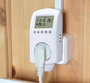 <span class=keywords><strong>Termostato</strong></span> Inteligente Wi-Fi Moderno con Pantalla LCD para Calefacción por Suelo Radiante, 110-230V y Programable para 5+2 Días - Product Image 2