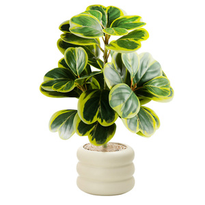 Mới Nhân Tạo <span class=keywords><strong>Ficus</strong></span> Microcarpa Chi Nhánh Với Lá Vàng Nhựa <span class=keywords><strong>Mini</strong></span> Màu Xanh Lá Cây Nhà Máy Cho Trang Trí Nội Thất - Product Image 5