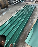 PPGI Wellblech AZ150 Verzinktes Vorlackiertes Farbbeschichtetes Stahl-Metalldachziegel für Haus/Fabrik