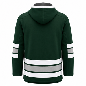 Sudadera con Capucha de Hockey Unisex con Cordones, Diseño Gráfico con Número de Club de Hockey, Ropa para el Día del Partido - Product Image 6