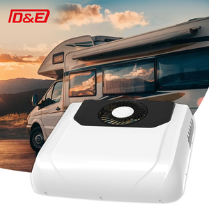 เครื่องปรับอากาศติดรถยนต์แบบพัดลมคู่ สไตล์สีขาว ปี 2025 ใช้ไฟ DC12V เหมาะสำหรับรถบรรทุก รุ่น DE-8 - Product Image 2