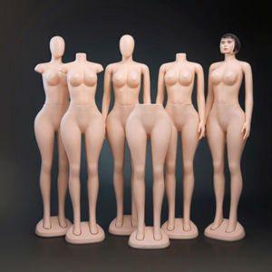 Maniquí de mujer de talla grande de cuerpo completo de plástico ABS Sexy de estilo brasileño <span class=keywords><strong>SHININGSTAR</strong></span> al por mayor con cadera grande PE trasero - Product Image 1