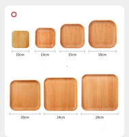 Plateau en bois carré ovale rond pour cuisine personnalisé plateau de service en bois pour apéritif alimentaire rond rectangulaire pour la décoration
