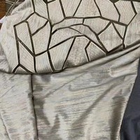 Rideaux en velours isolants à motif géométrique personnalisé, broderie laser ajourée, luxe moderne, haute occultation pour salon