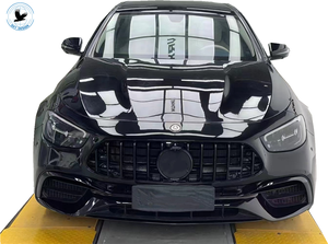 Kit de carrocería de parachoques para coche, faldón lateral de parachoques delantero y trasero, para <span class=keywords><strong>mercedes</strong></span> <span class=keywords><strong>E</strong></span> class w213 facelift e63 AMG, gran oferta, <span class=keywords><strong>2022</strong></span> - Product Image 2