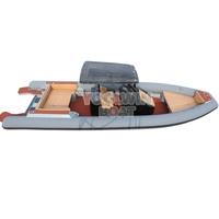 Bateau de plaisance de 9,6 m, bateau offshore Orca Hypalon & Sunbed, bateau pneumatique rigide (RIB)