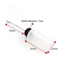 Huileur en plastique pour machine à coudre, outil de remplissage 120 ml+, usage industriel