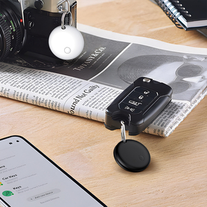 Mini không thấm nước <span class=keywords><strong>GPS</strong></span> Pet Tracker chống mất thiết bị vớ<span class=keywords><strong>i</strong></span> airtag nhựa định vị IOS Apple tương thích theo dõ<span class=keywords><strong>i</strong></span> báo động - Product Image 1