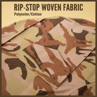 Veste de camouflage de terrain coupe-vent M65 du Moyen-Orient avec doublure amovible CE personnalisée
