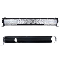 New 7D Phản Xạ 4X4 Đèn Led, RGB 12Inch 32Inch 42Inch 120W 22Inch Đa Màu Led Light Bar Halo Offroad Xe Tải