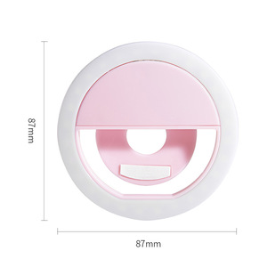 Nouvelle Lampe Annulaire LED Professionnelle pour Maquillage, Clip-On, Idéale pour Selfie Smartphone, Accessoire de Télé<span class=keywords><strong>phone</strong></span> Portable pour Filles - Product Image 2