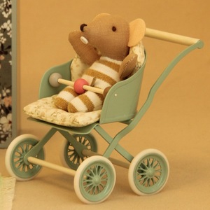 <span class=keywords><strong>Passeggino</strong></span> artificiale in miniatura 1:12 adatto per la casa delle bambole Bjd Ob11, arredamento e decorazioni per la casa - Product Image 1