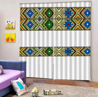 Literie de style marocain au design traditionnel éthiopien européen Ensemble complet de literie imprimé en 3D Ensemble de housse de couette avec taie d'oreiller