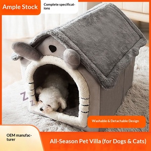 <span class=keywords><strong>Casa</strong></span> Plegable para Mascotas, <span class=keywords><strong>Casa</strong></span> para Gatos Desmontable y Lavable, <span class=keywords><strong>Cueva</strong></span> para Cachorros, Sofá, Cama para Mascotas, <span class=keywords><strong>Casa</strong></span> para Perros Extra Pequeños y Gatos Pequeños y Medianos - Product Image 3